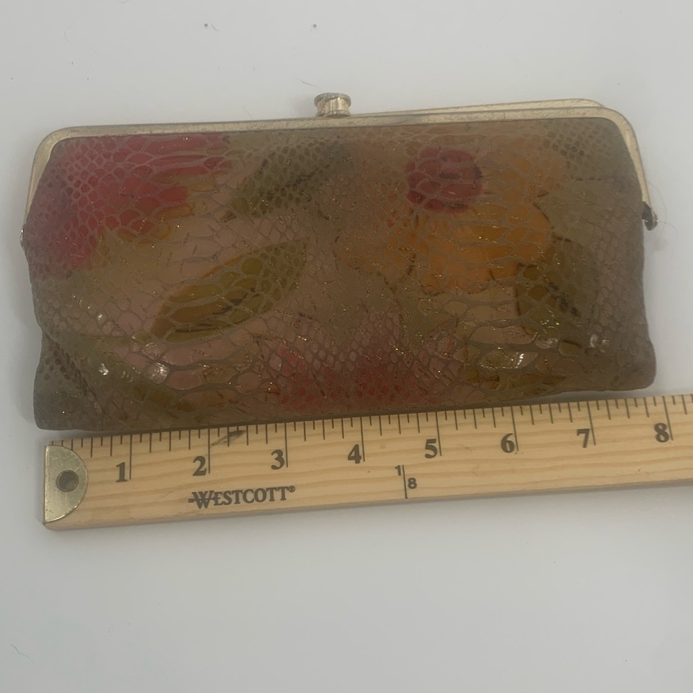 Hobo purse clutch wallet large floral design